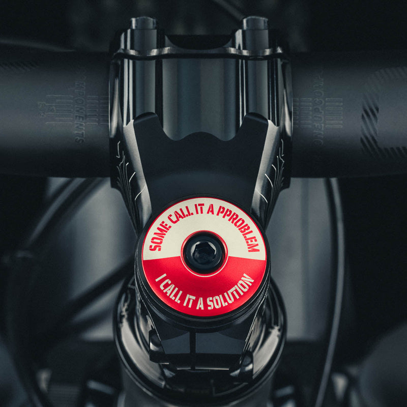 Load image into Gallery viewer, Some Call It A Problem I Call It A Solution Bicycle Headset Cap
