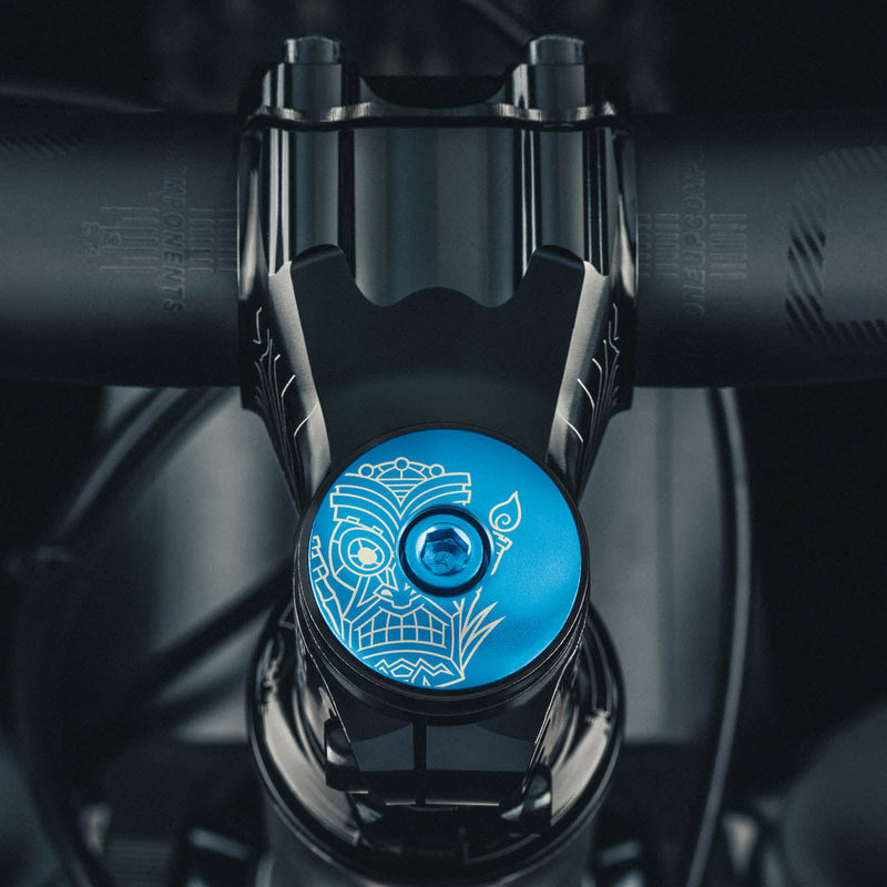 Load image into Gallery viewer, Tiki Trails Bicycle Headset Cap
