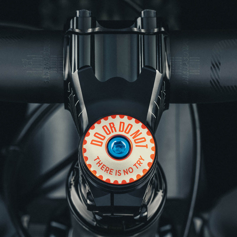 Load image into Gallery viewer, Do Or Do Not Bicycle Headset Cap
