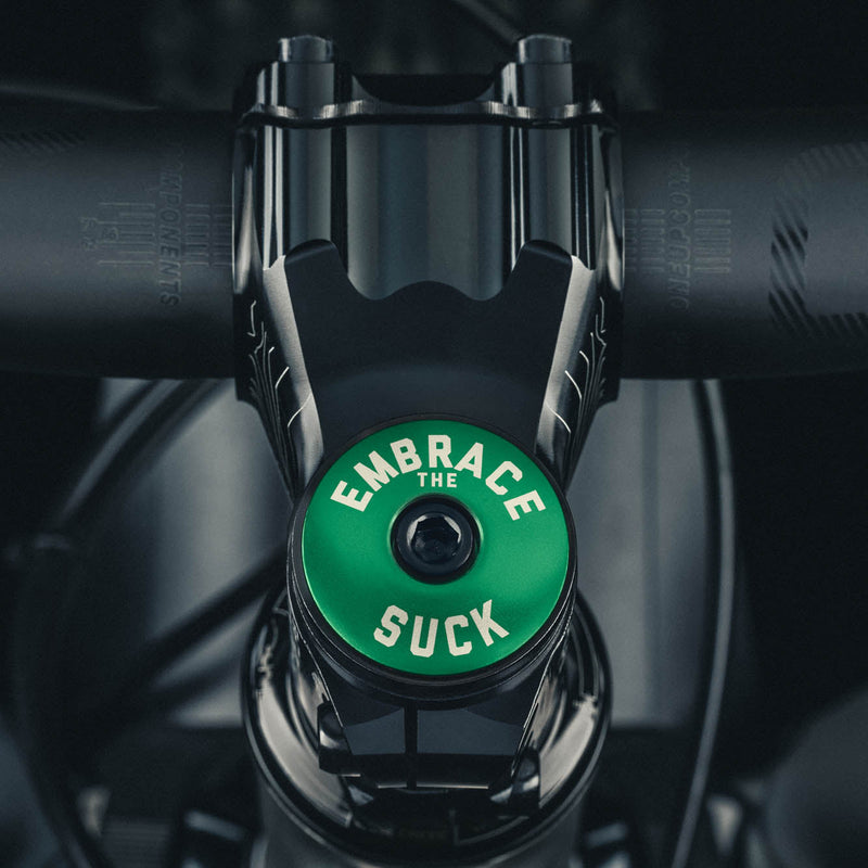 Load image into Gallery viewer, Embrace The Suck - Bicycle Headset Cap
