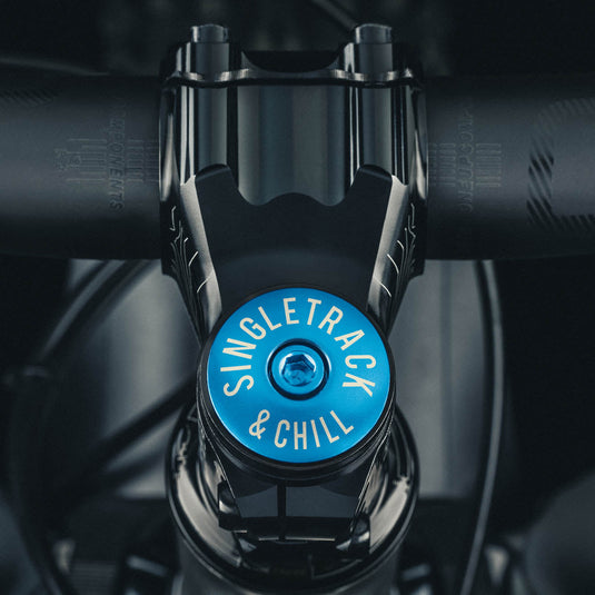 Singletrack & Chill Bicycle Headset Cap