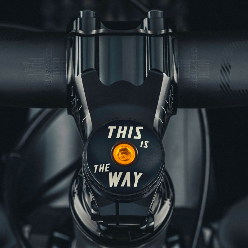 Load image into Gallery viewer, This Is The Way Bicycle Headset Cap
