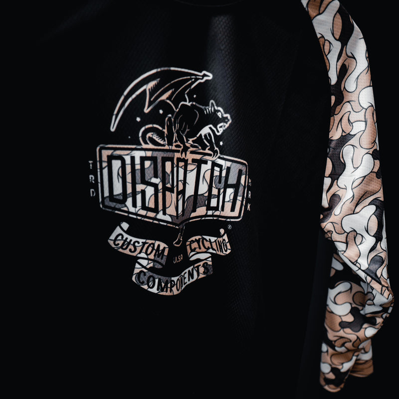 Load image into Gallery viewer, Dispatch - Ride Your Ride Sand Seuss Camo 3/4 Sleeve Mountain Bike Jersey
