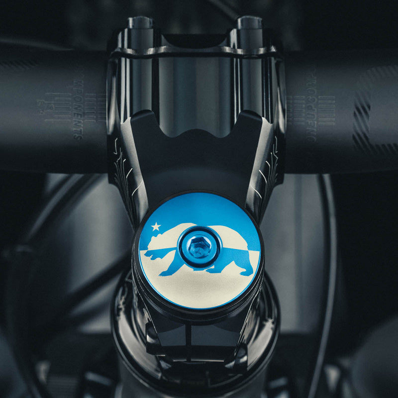 Load image into Gallery viewer, California Republic Bicycle Stem Cap
