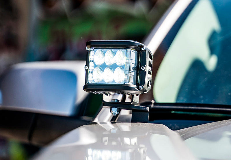 Load image into Gallery viewer, Low Profile Ditch Light Brackets Kit Fits 2019-2022 Ford Ranger
