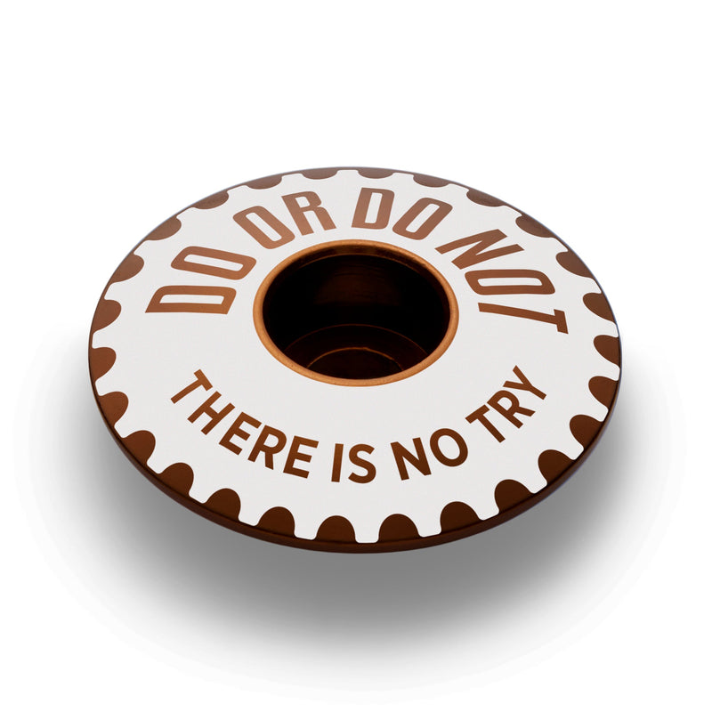 Load image into Gallery viewer, Do Or Do Not Bicycle Headset Cap
