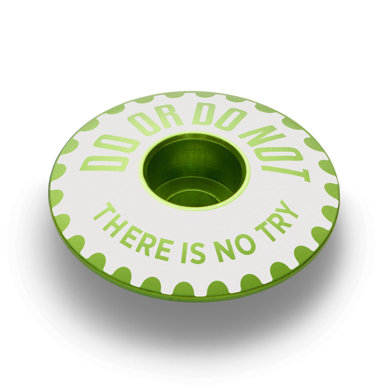 Load image into Gallery viewer, Do Or Do Not Bicycle Headset Cap
