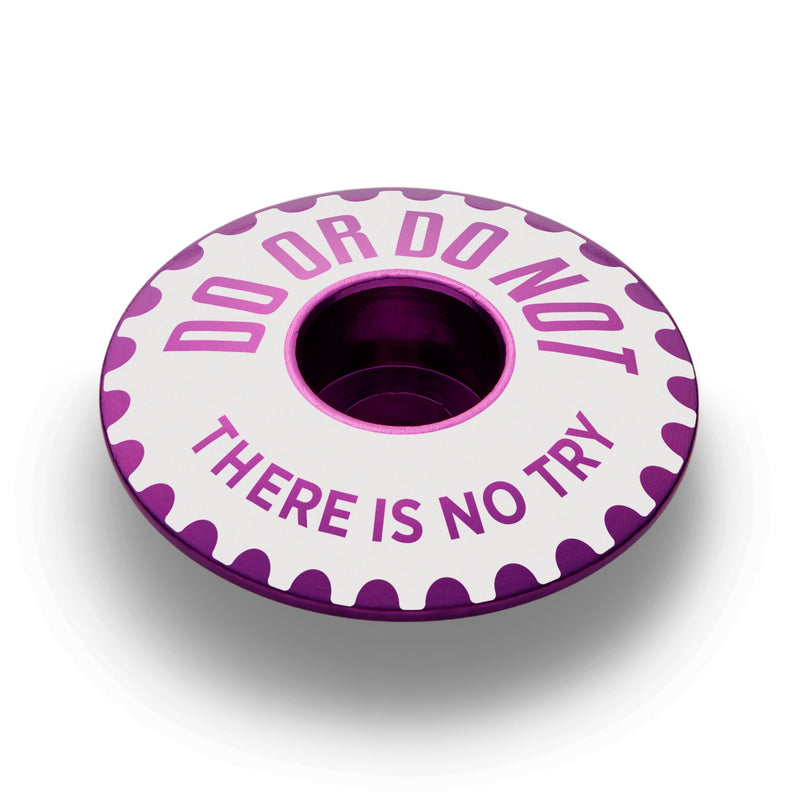 Load image into Gallery viewer, Do Or Do Not Bicycle Headset Cap
