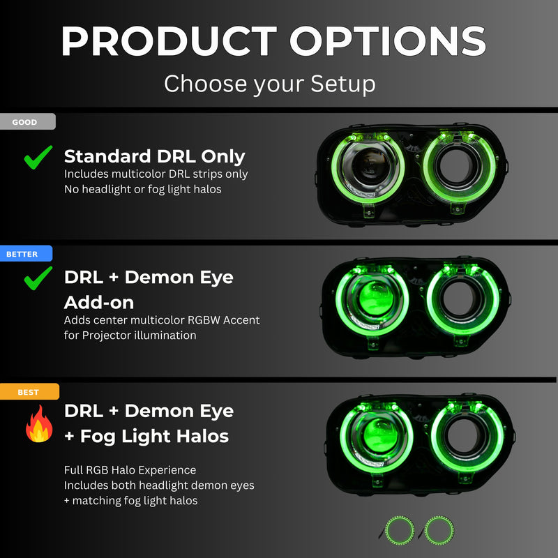 Load image into Gallery viewer, Dodge Challenger RGBW DRL Boards (2015-2024)

