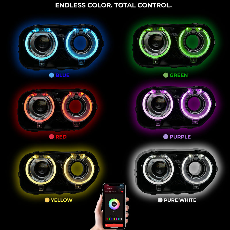 Load image into Gallery viewer, Dodge Challenger RGBW DRL Boards (2015-2024)

