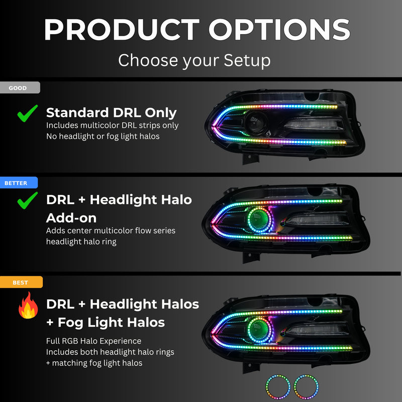 Load image into Gallery viewer, Dodge Charger Flow Series DRL Boards (2015-2024)
