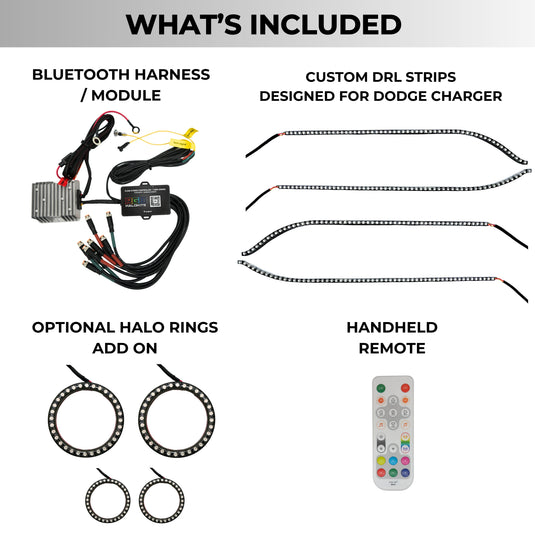 Dodge Charger Flow Series DRL Boards (2015-2024)