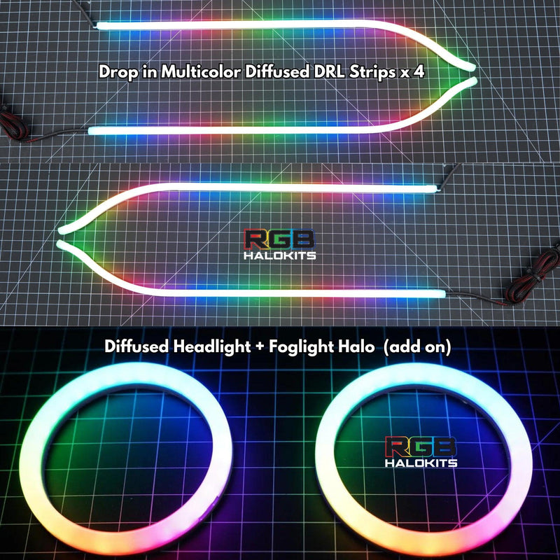Load image into Gallery viewer, Dodge Charger Flow Series DRL Boards | Diffused LED (2015-2023)
