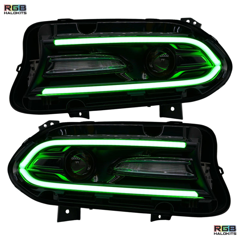 Load image into Gallery viewer, Dodge Charger Flow Series DRL Boards | Diffused LED (2015-2023)
