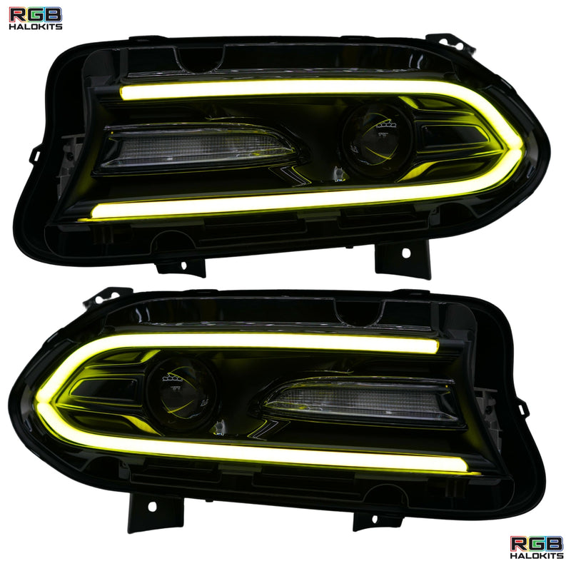 Load image into Gallery viewer, Dodge Charger Flow Series DRL Boards | Diffused LED (2015-2023)
