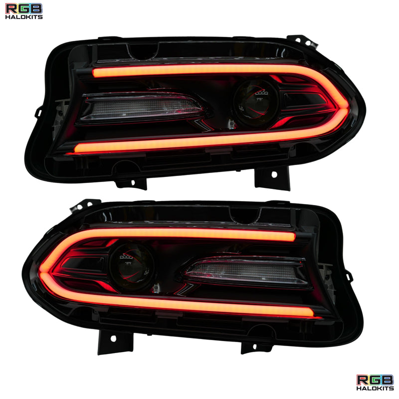 Load image into Gallery viewer, Dodge Charger Flow Series DRL Boards | Diffused LED (2015-2023)
