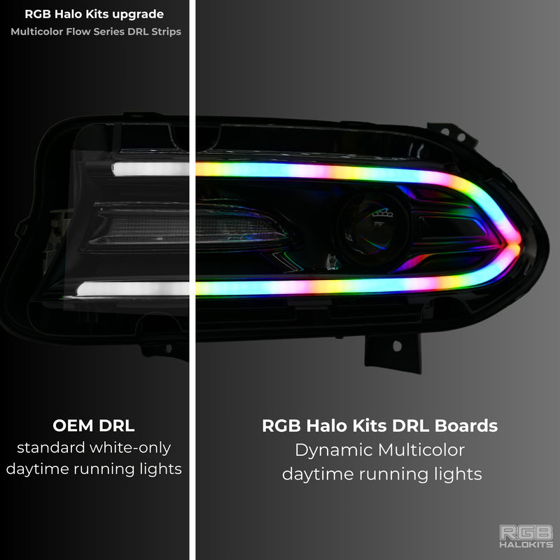 Load image into Gallery viewer, Dodge Charger Flow Series DRL Boards | Diffused LED (2015-2023)
