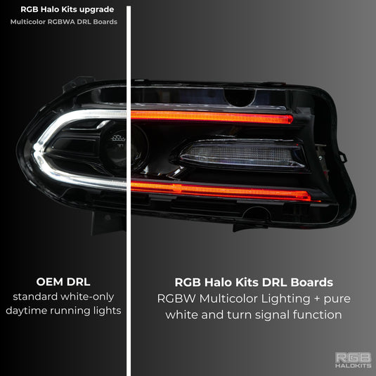 Dodge Charger RGBWA DRL Boards (2015-2024)
