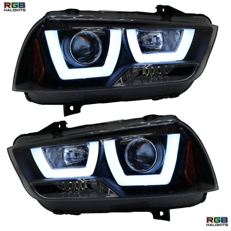 Load image into Gallery viewer, Dodge Charger Spec-D Multicolor Flow DRL Boards (2011-2014)
