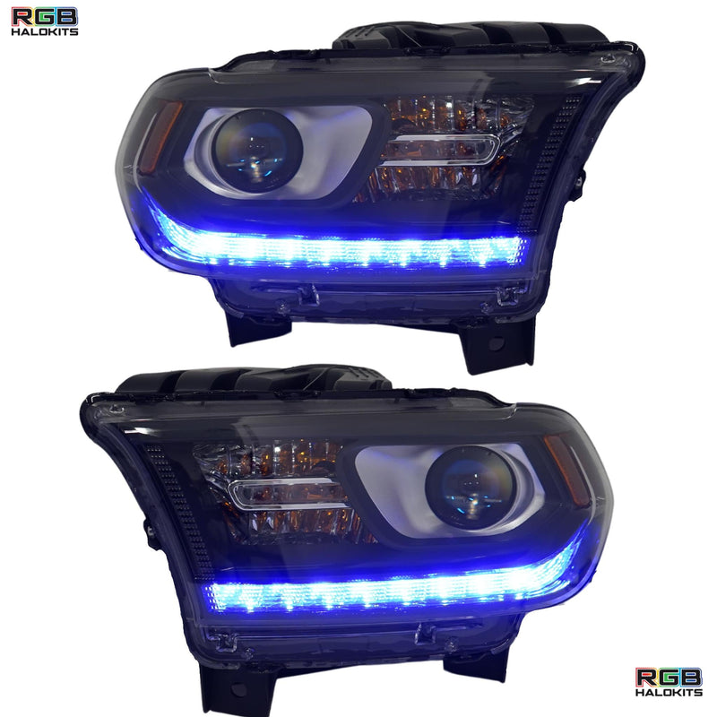 Load image into Gallery viewer, Dodge Durango Multicolor Flow Series DRL Boards (2014-2020)
