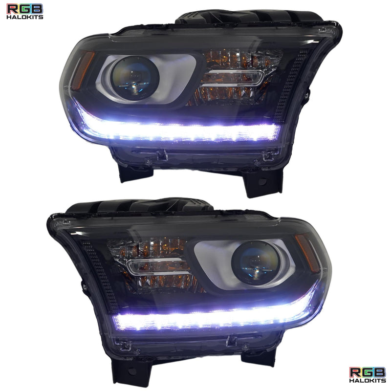 Load image into Gallery viewer, Dodge Durango Multicolor Flow Series DRL Boards (2014-2020)
