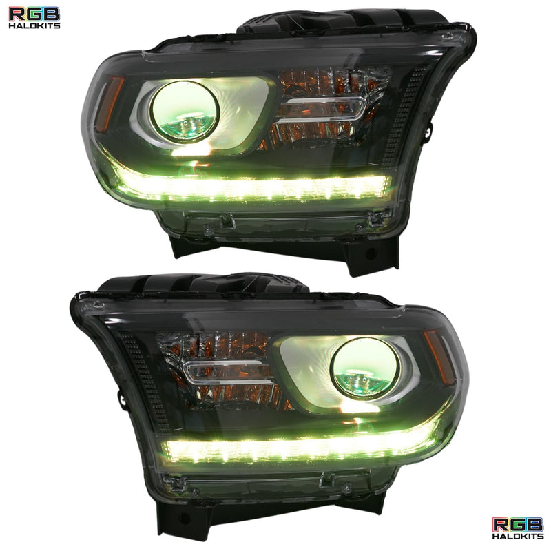 Load image into Gallery viewer, Dodge Durango Multicolor Flow Series DRL Boards (2014-2020)
