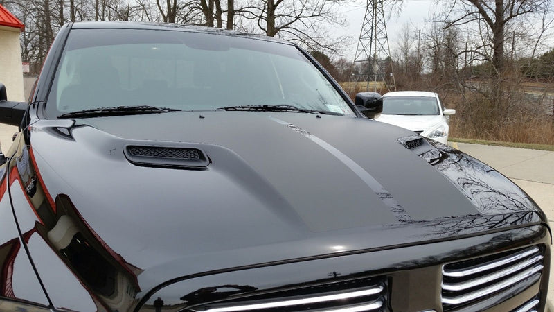 Load image into Gallery viewer, Dual Hood Decal Cover for 2009-2018 Dodge Ram 1500 SRT
