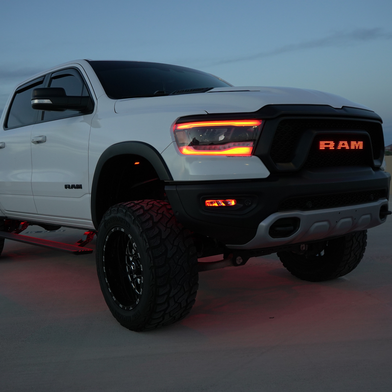 Load image into Gallery viewer, Ram 1500 (Mid-Level Trim) Multicolor DRL Boards (2019-2024)
