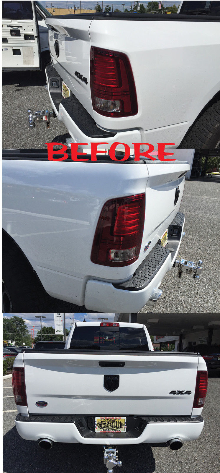 Load image into Gallery viewer, Tailgate Stripe Decal for 2009-2018 Dodge Ram 1500 SRT
