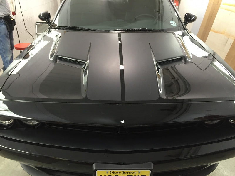 Load image into Gallery viewer, Dual Hood Decal Cover for 2015-2024 Dodge Challenger
