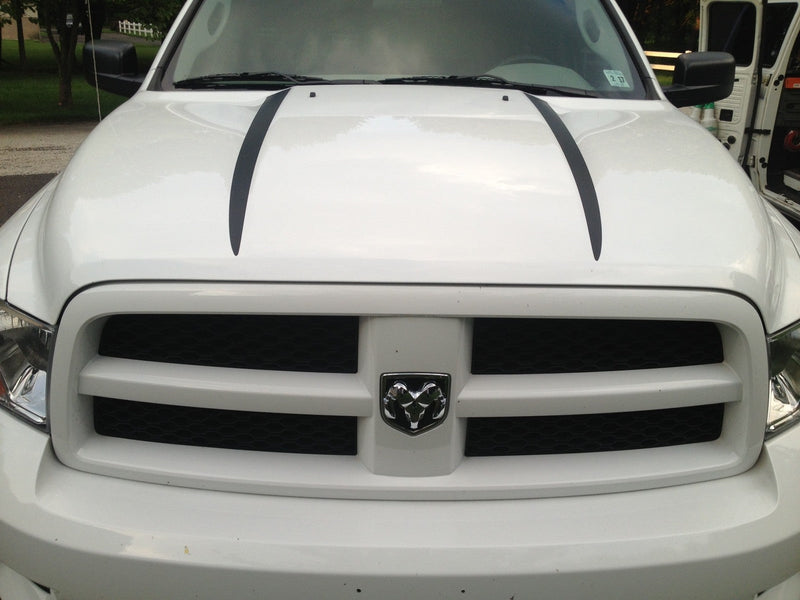 Load image into Gallery viewer, Hood Spear Decals for 2009-2021 Dodge Ram 1500
