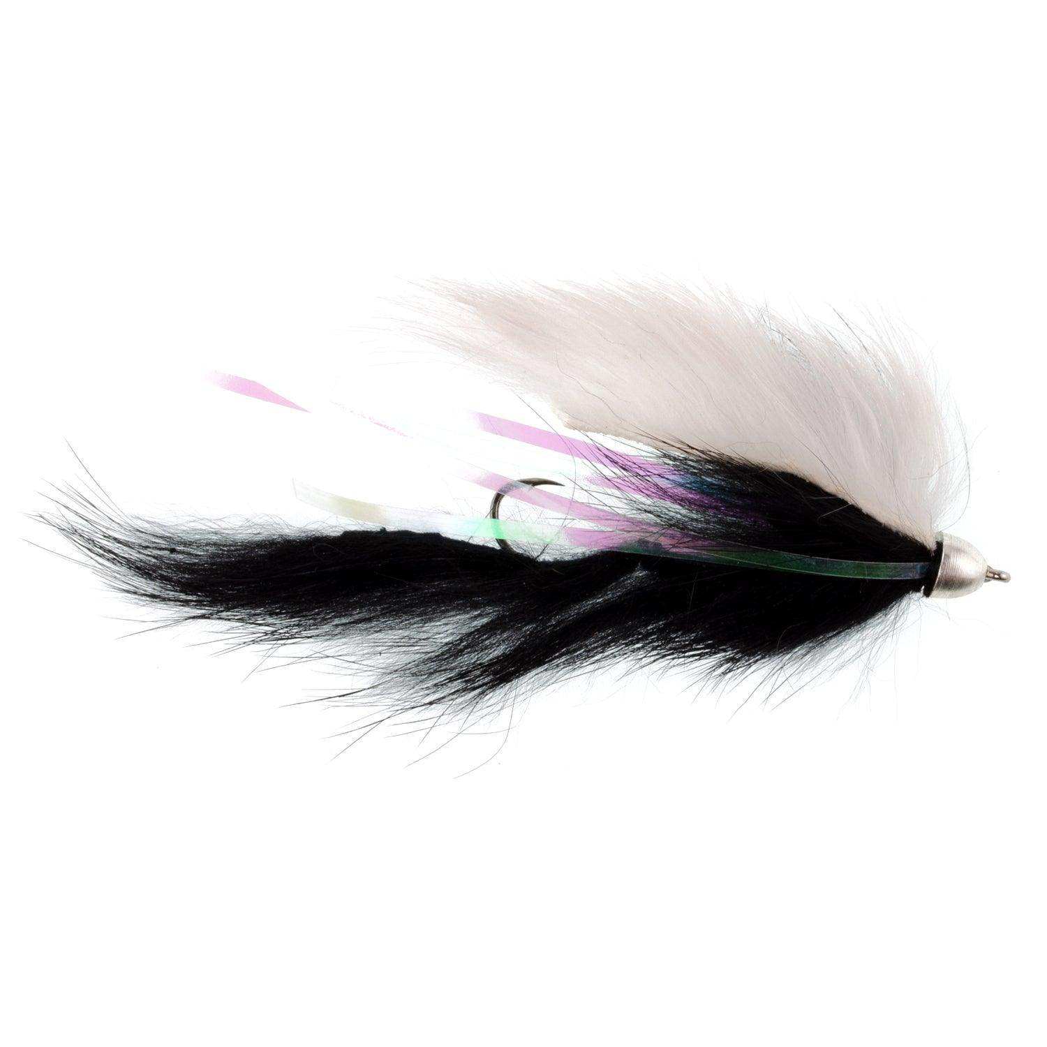 Dolly Llama Stinger Streamer Flies Collection - Set of 4 Salmon Steelhead Trout Alaska Fly Fishing Flies - Hook Size 4 - Skoutley Outdoors LLC