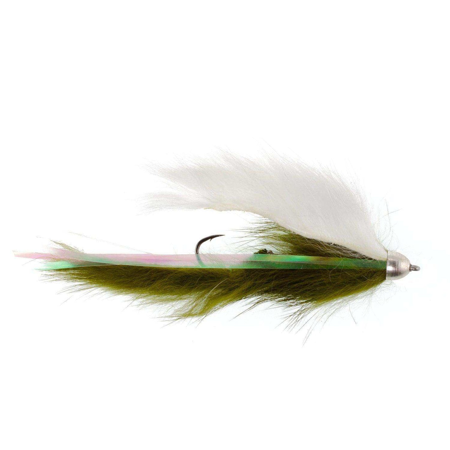 Dolly Llama Stinger Streamer Flies Collection - Set of 4 Salmon Steelhead Trout Alaska Fly Fishing Flies - Hook Size 4 - Skoutley Outdoors LLC