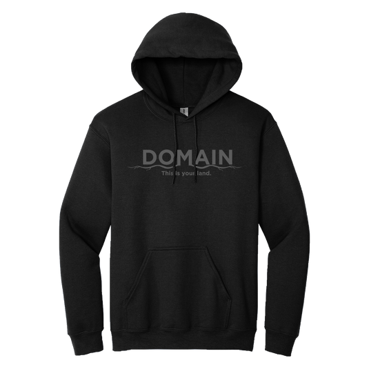 Domain Black Sweatshirt