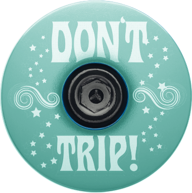 Load image into Gallery viewer, Don't Trip Bicycle Headset Cap

