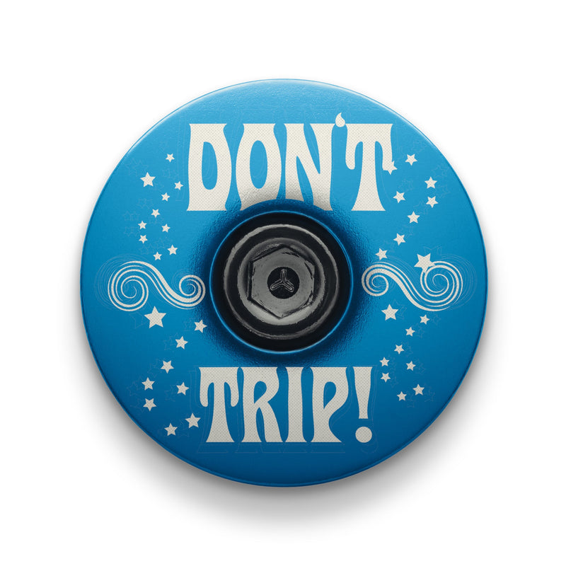 Load image into Gallery viewer, Don't Trip Bicycle Headset Cap
