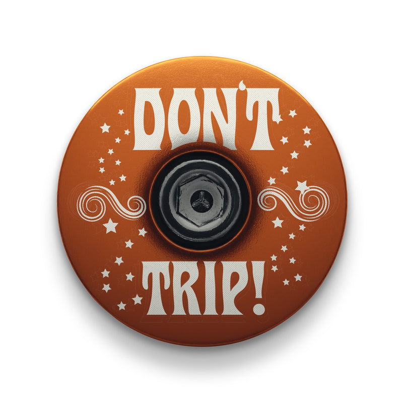 Load image into Gallery viewer, Don't Trip Bicycle Headset Cap
