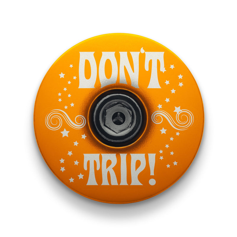 Load image into Gallery viewer, Don't Trip Bicycle Headset Cap

