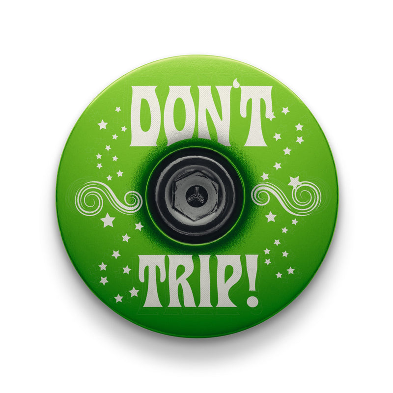 Load image into Gallery viewer, Don't Trip Bicycle Headset Cap

