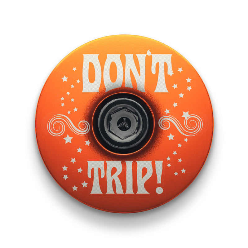 Load image into Gallery viewer, Don't Trip Bicycle Headset Cap
