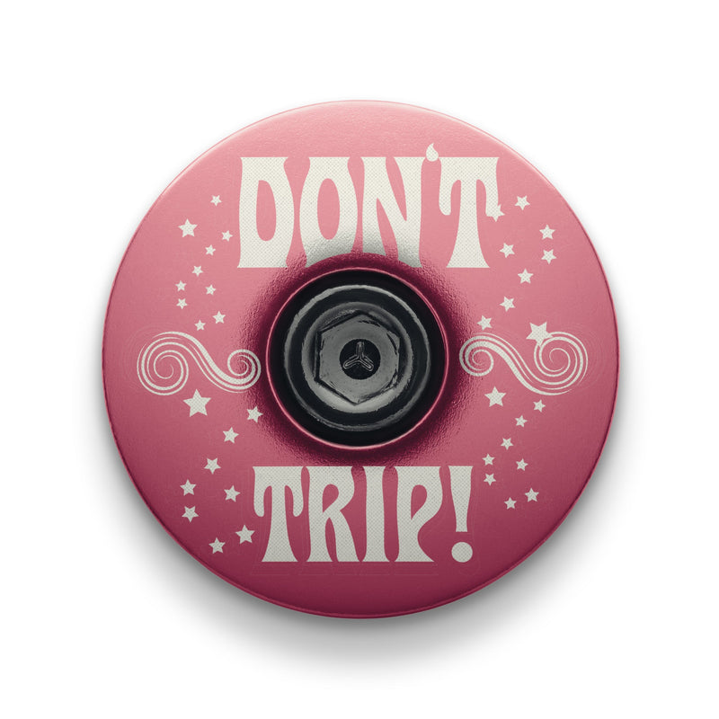 Load image into Gallery viewer, Don't Trip Bicycle Headset Cap
