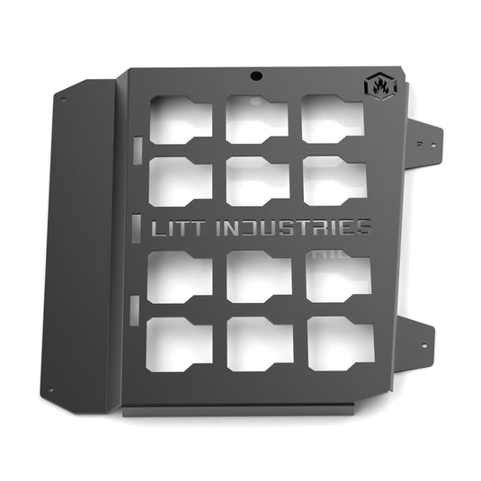 Litt Industries heavy duty milwaukee packout mount rzr general rgr driver and passenger side toolbox mount Polaris RZR General aisi cold rolled carbon steel the best toolbox mounts