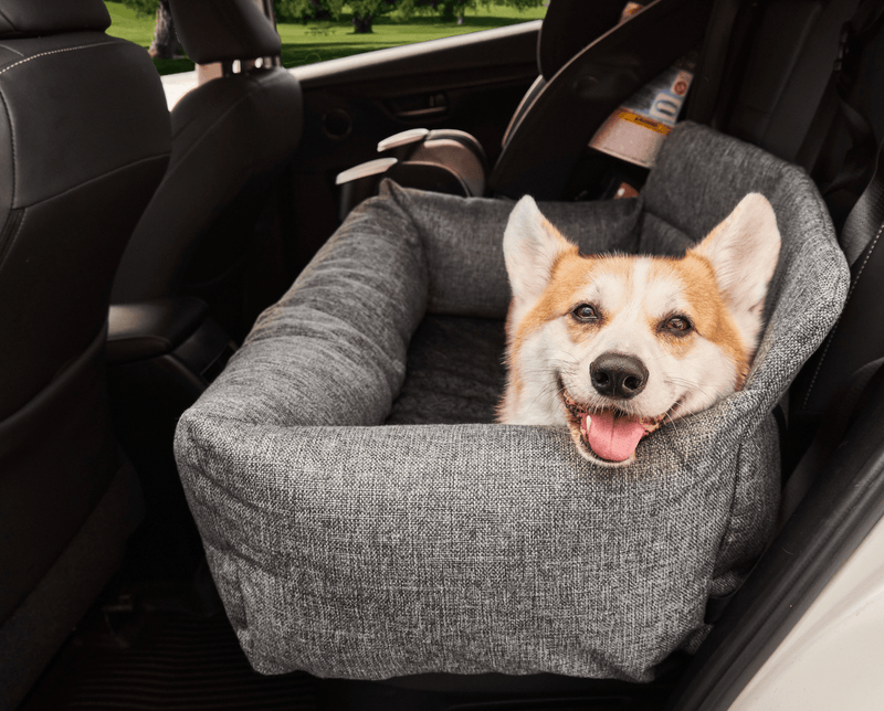 Load image into Gallery viewer, PupProtector™ Performance Tweed Memory Foam Dog Car Bed
