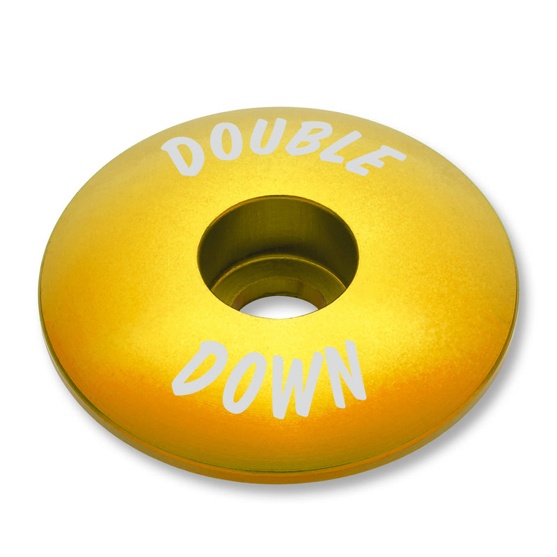 Load image into Gallery viewer, Double Down Bicycle Headset Cap
