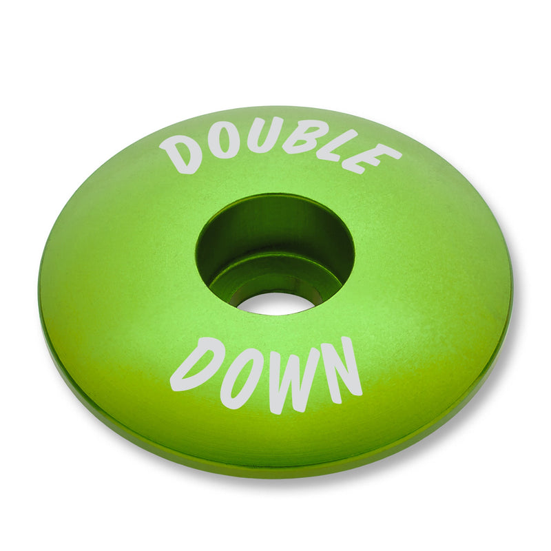Load image into Gallery viewer, Double Down Bicycle Headset Cap
