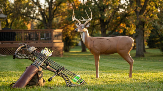 Real Wild 3D Alert Replaceable Vital Deer Buck Archery Target with EZ Pull Foam