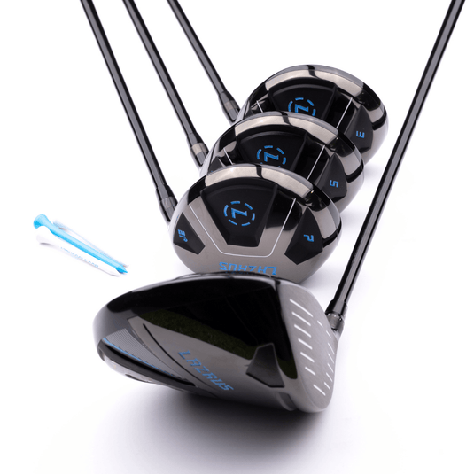 Lazrus Golf LAZ2 Adjustable Driver and Fairway Wood Bundle
