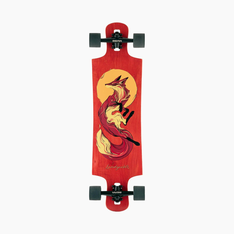 Load image into Gallery viewer, Landyachtz Drop Hammer Sun Fox Longboard Complete
