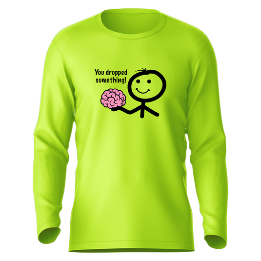 Dropped Something - Hi-Visibility UPF 50 Long Sleeve Sun Shirt