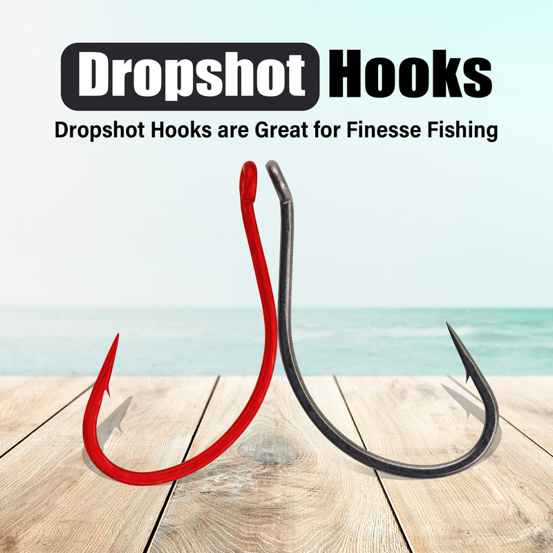 Load image into Gallery viewer, Reaction Tackle Drop Shot Hooks- Pack of 50
